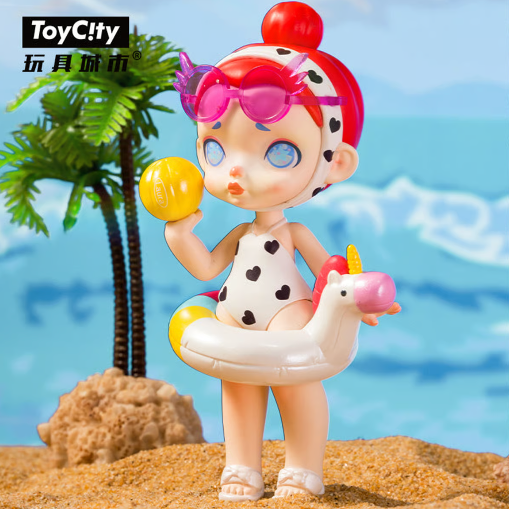 Mô hình đồ chơi Blind box Laura Pool Fight Series ( Laura Bơi Lội ) TOYCITY
