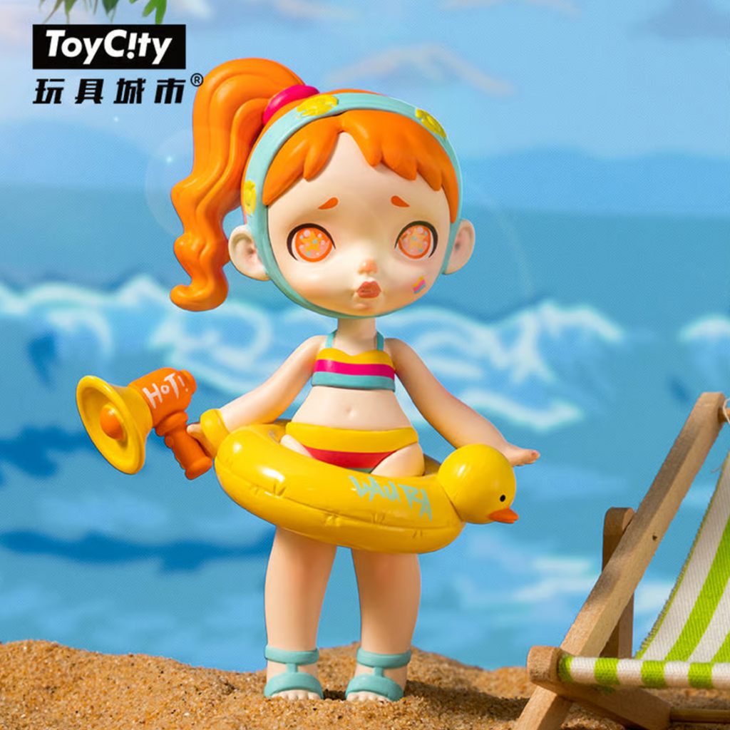 Mô hình đồ chơi Blind box Laura Pool Fight Series ( Laura Bơi Lội ) TOYCITY