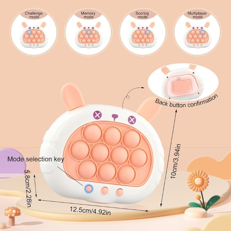 Đồ chơi Pop it thế hệ mới nhiều cấp độ Tuosiqi