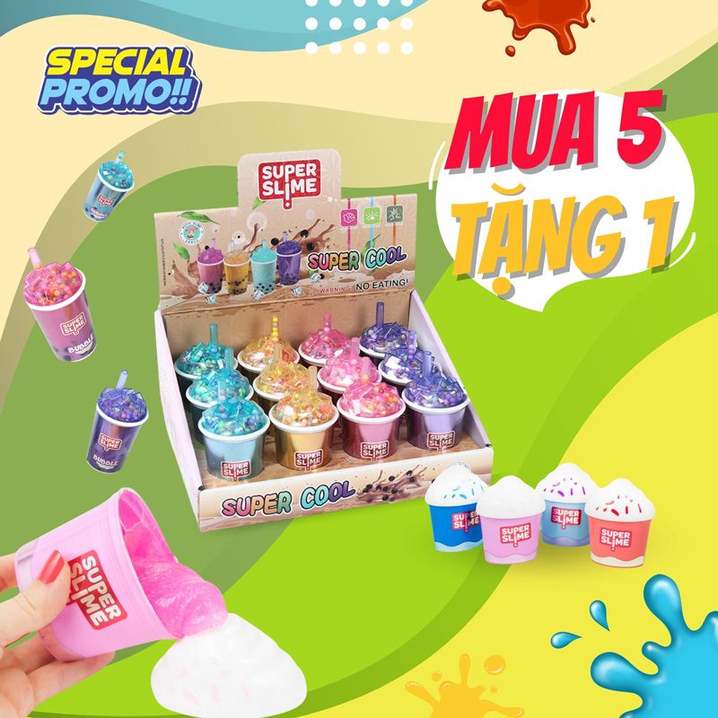 Đồ chơi Slime Toys and Fast Food 2 in 1 Slime & Squishy HL-862- T