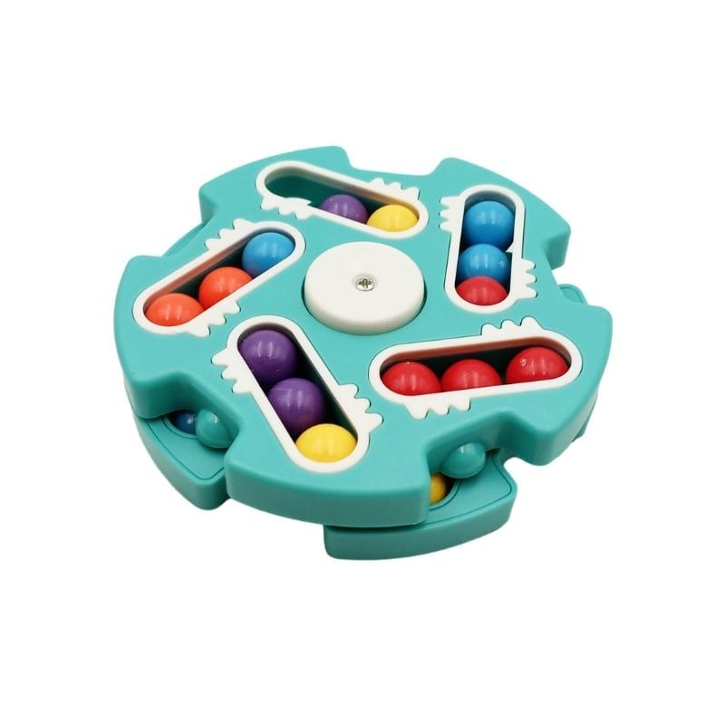 Đồ chơi trí tuệ Rubik hạt con quay hồi chuyển