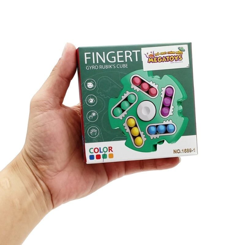 Đồ chơi trí tuệ Rubik hạt con quay hồi chuyển