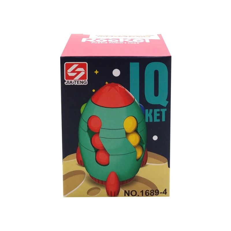Đồ chơi trí tuệ Rubik hạt hình rocket Jia Teng