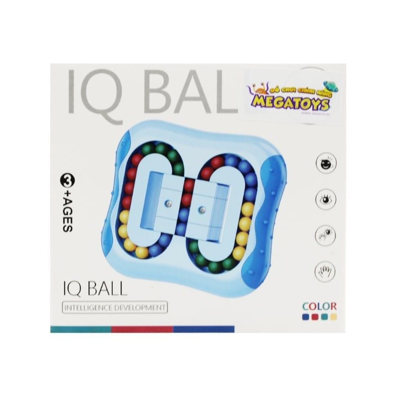 Đồ chơi trí tuệ Rubik hạt xoay nhiều màu