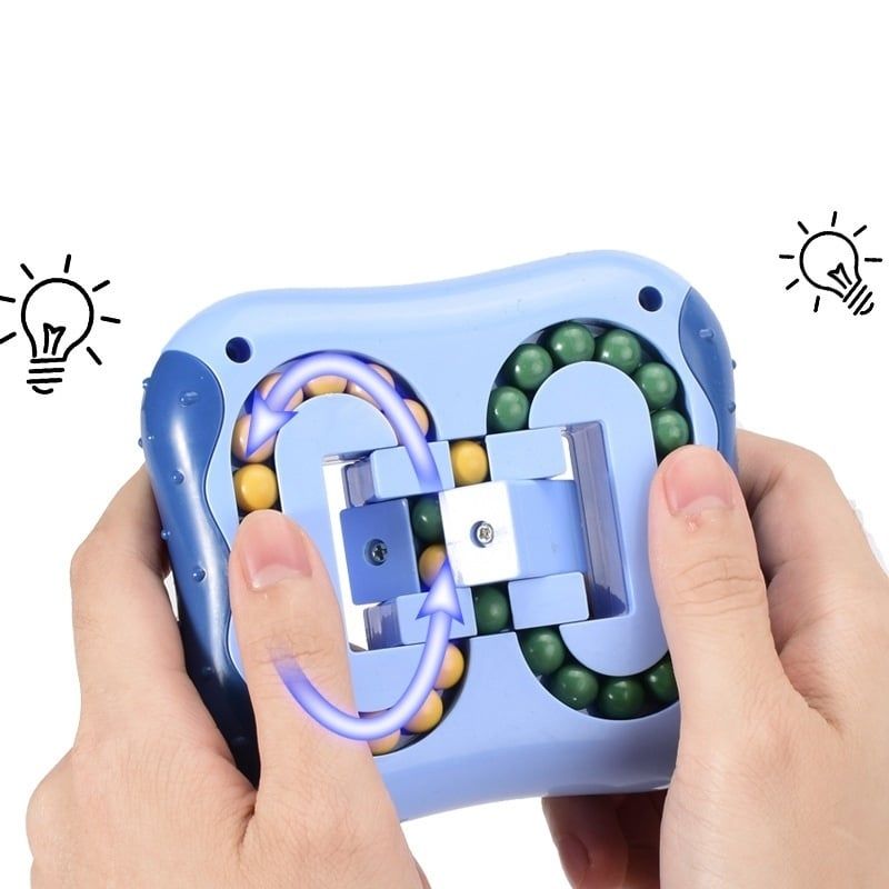 Đồ chơi trí tuệ Rubik hạt xoay nhiều màu
