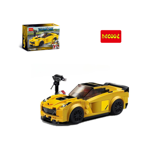Đồ chơi lắp ráp mô hình Xe đua Ultracar DECOOL