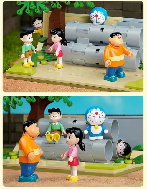 Bộ đồ chơi lắp ráp mô hình Doraemon Keeppley