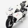 Mô hình xe mô tô Ducati 848 1:18 Maisto Matte White
