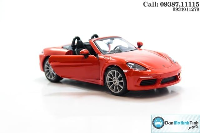 Mô hình xe Porsche 718 Boxster 1:24 Bburago