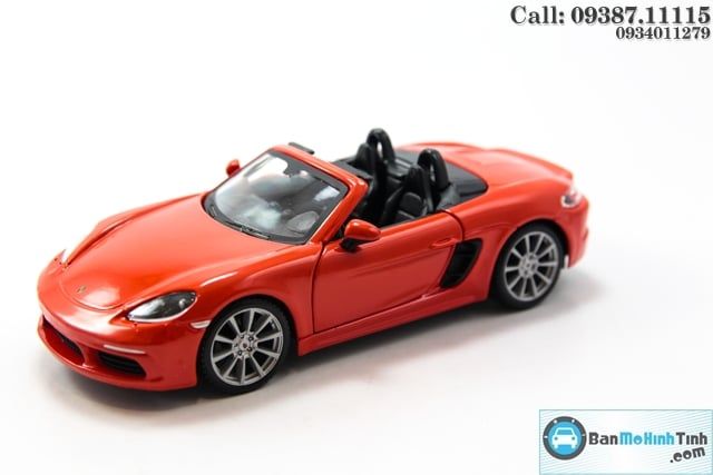Mô hình xe Porsche 718 Boxster 1:24 Bburago