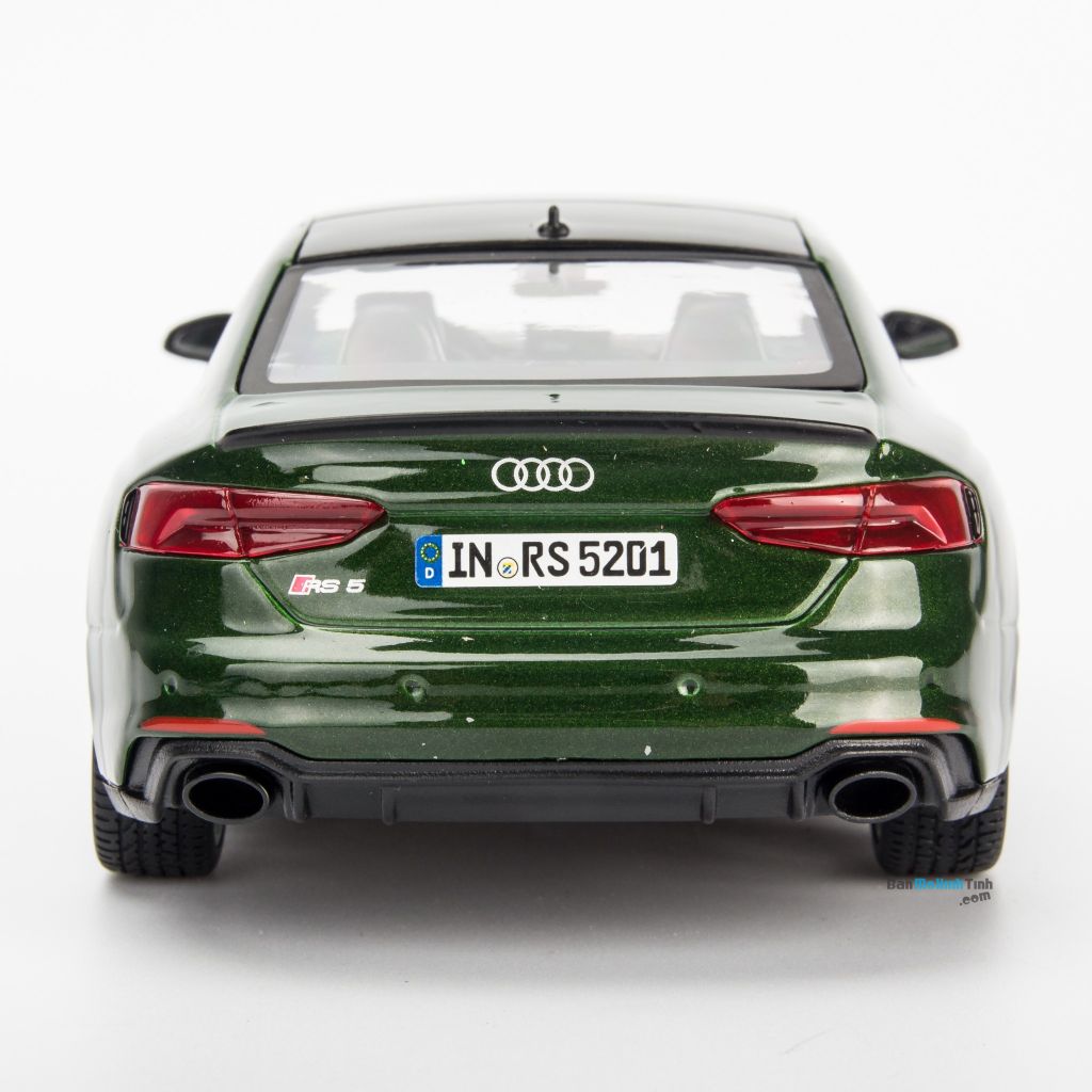 Mô hình xe Audi RS5 Coupe Green 1:24 Bburago (11)