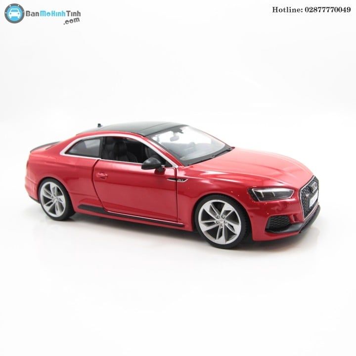 Mô hình xe Audi RS5 Coupe Red 1:24 Bburago (1)