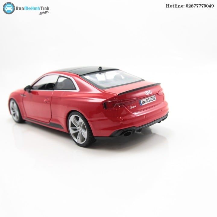 Mô hình xe Audi RS5 Coupe Red 1:24 Bburago (8)