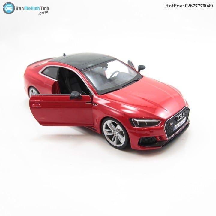 Mô hình xe Audi RS5 Coupe Red 1:24 Bburago (7)