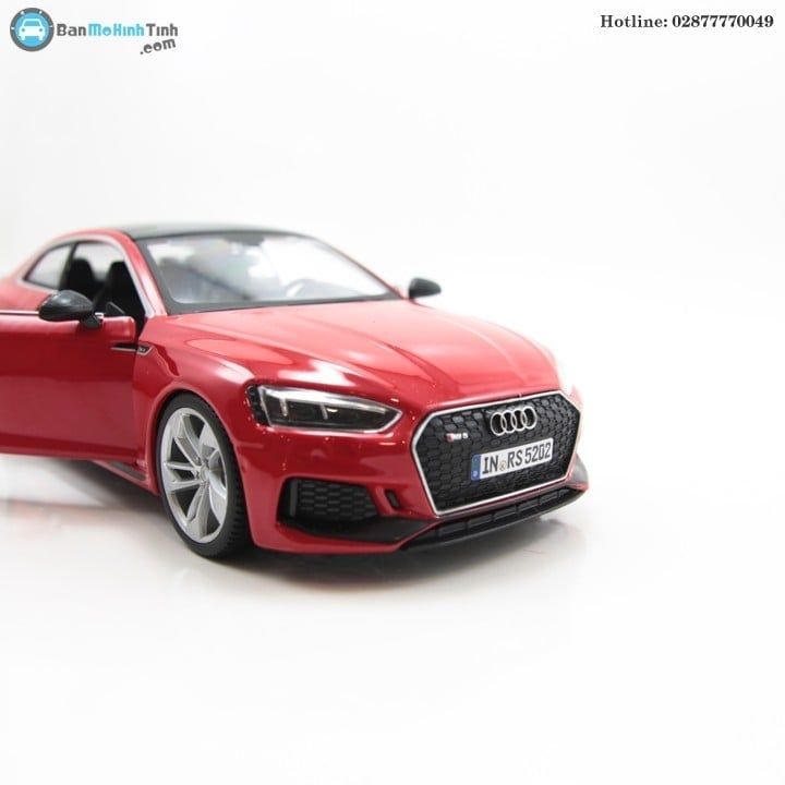 Mô hình xe Audi RS5 Coupe Red 1:24 Bburago (3)