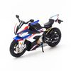 Mô hình xe BMW S1000RR 2020 1:12 Huayi Blue (1)