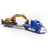 Mô hình xe đầu kéo máy xúc 1:50 H1Toys Blue