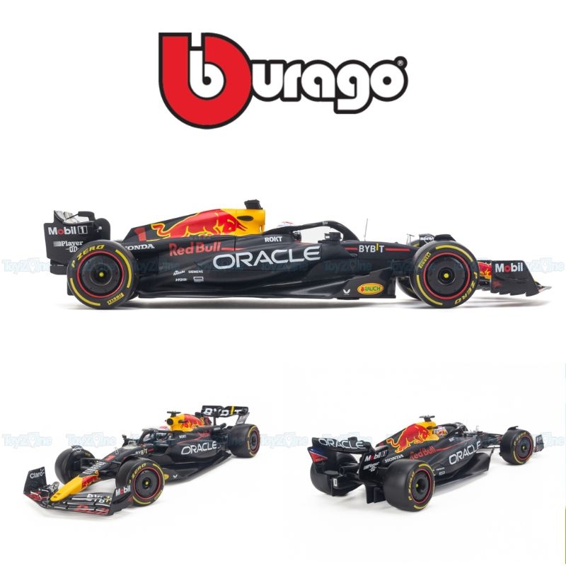 Mô hình xe F1 Oracle Red Bull Racing RB19 2023 1:18 Bburago