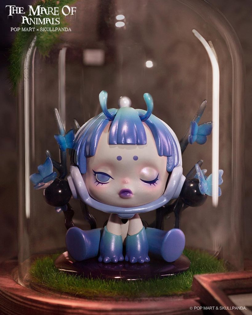 Mô hình đồ chơi Blind box Skull Panda The Mare of Animals Series (Skull Panda Hóa Thú) - POP MART