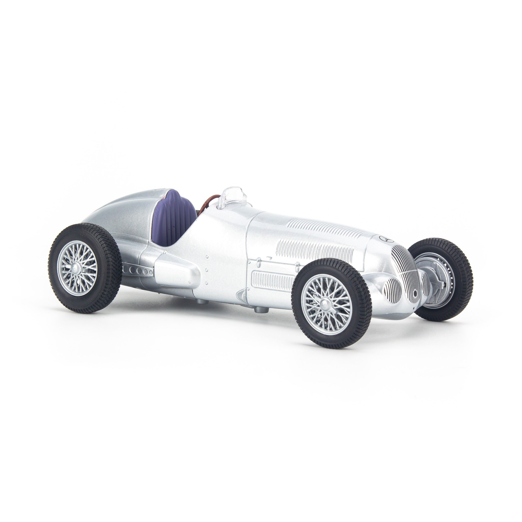 Western Models 1/24 Scale Built Kit WF5 - F1 Mercedes W125 #12 - Silver