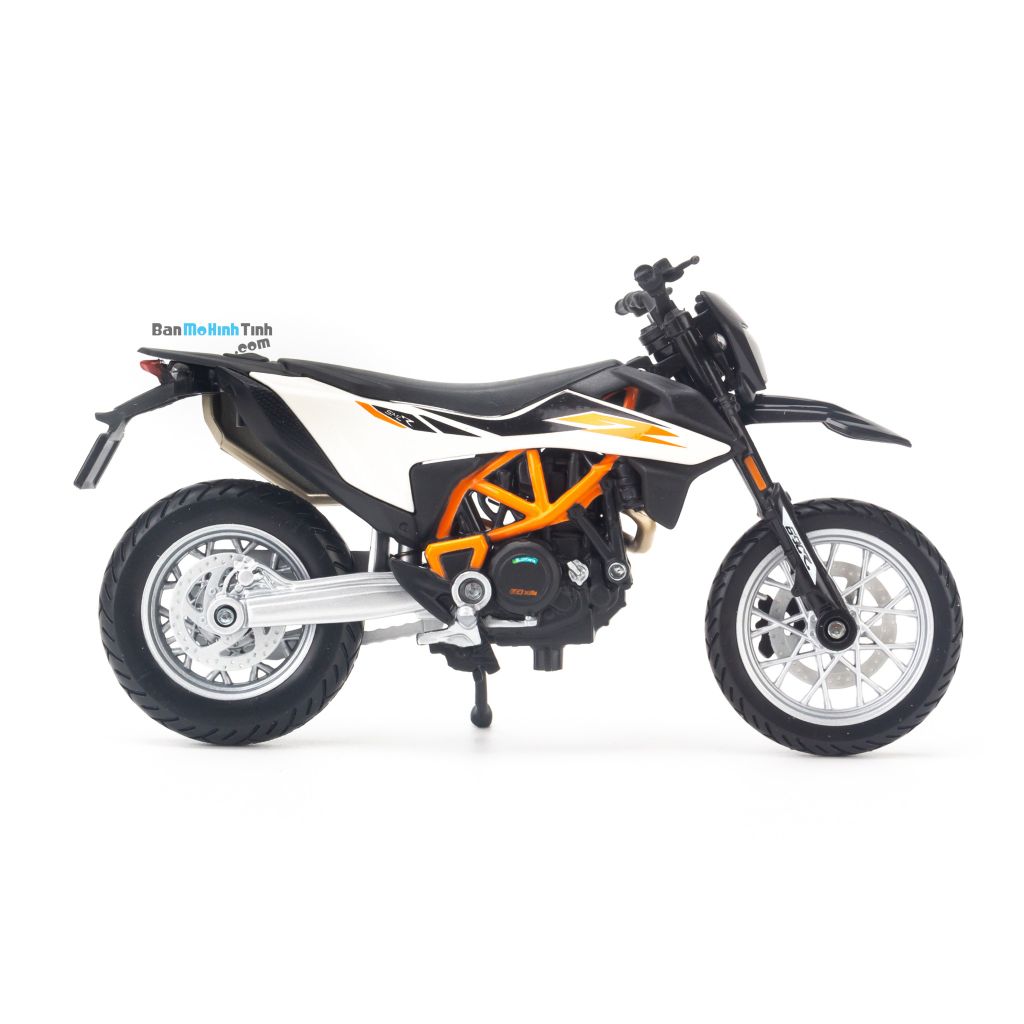 Mô hình xe mô tô KTM 690 SMC R 1:18 Maisto (1)