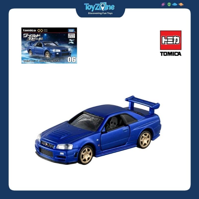Mô hình xe Nissan Skyline GT-R Fast and Furious TOMICA PREMIUM UNLIMITED 06