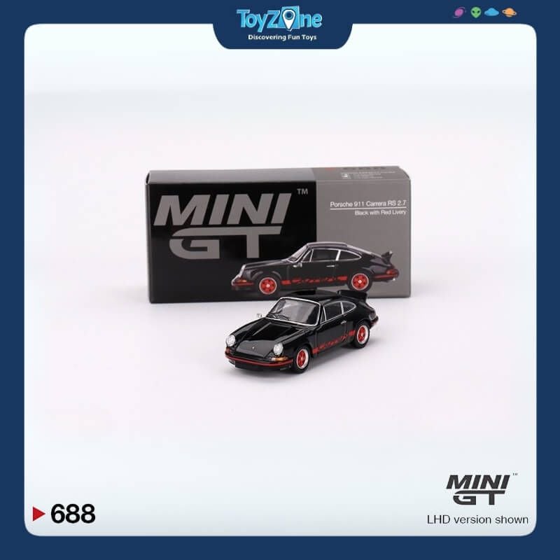 Mô hình xe Porsche 911 Carrera RS 2.7 1:64 MiniGT
