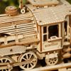 Mô hình gỗ lắp ráp 3D Prime Steam Express (Xe Lửa) (Wood Color) - Robotime MC501 - WP032