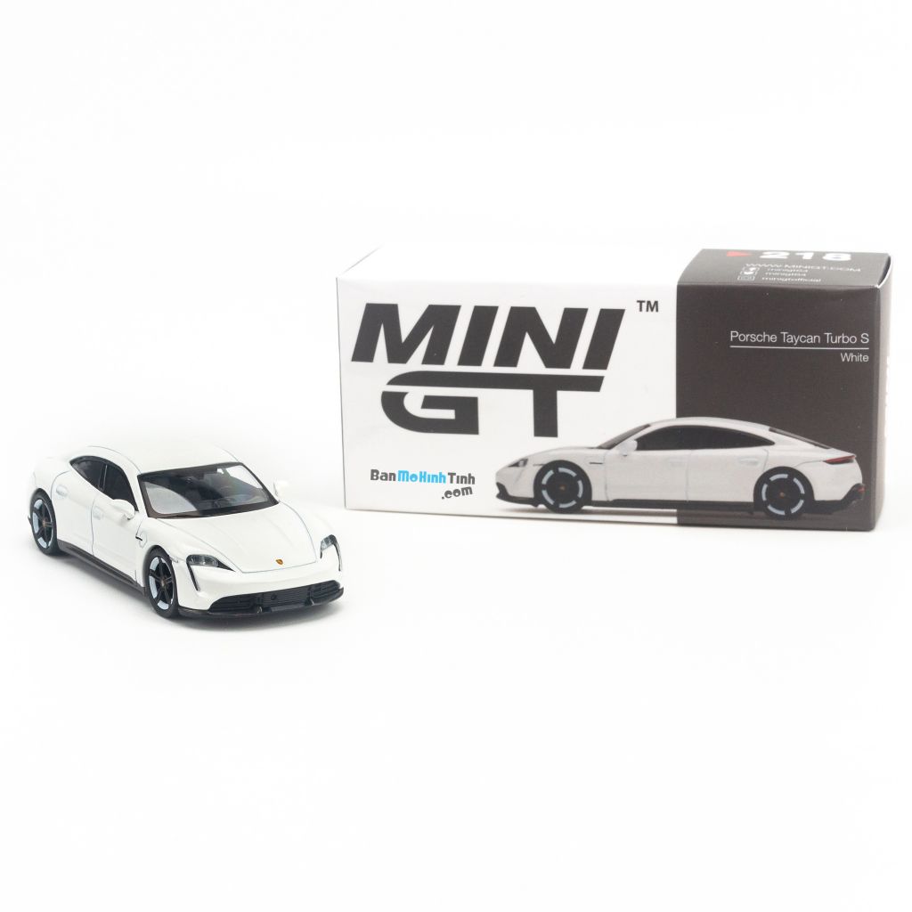 Mô hình xe Porsche Taycan Turbo S 1:64 MiniGT