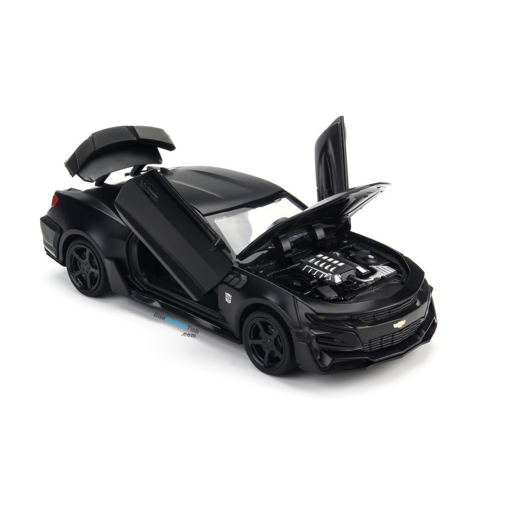 Mô hình xe Chevrolet Camaro Bumblebee Transfomer 5 Black 1:32 Miniauto (10)