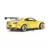 Mô hình xe Nissan GT-R R35 Pandem 1:64 MiniGT Cosmopolitan Yellow (3)