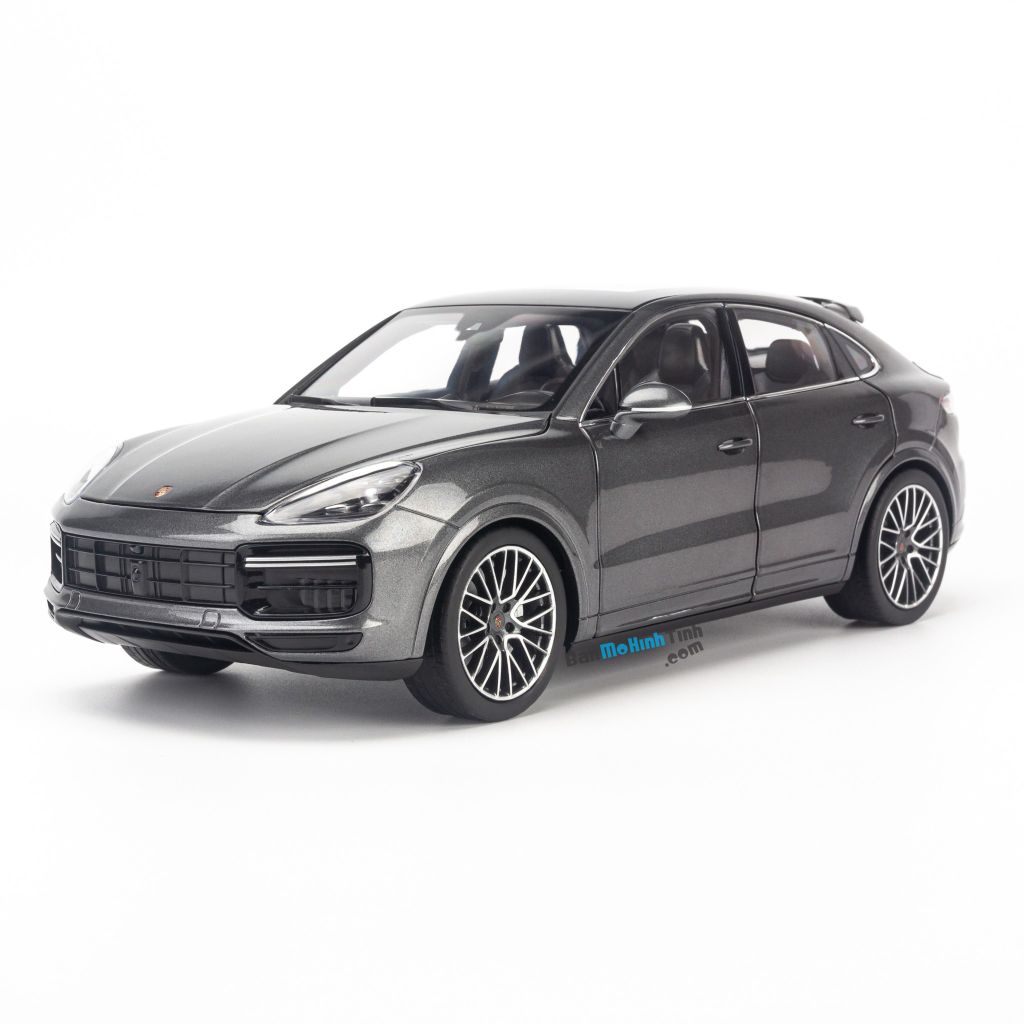 Mô hình xe suv Porsche Cayenne 2019 1:18 Norev Grey (1)