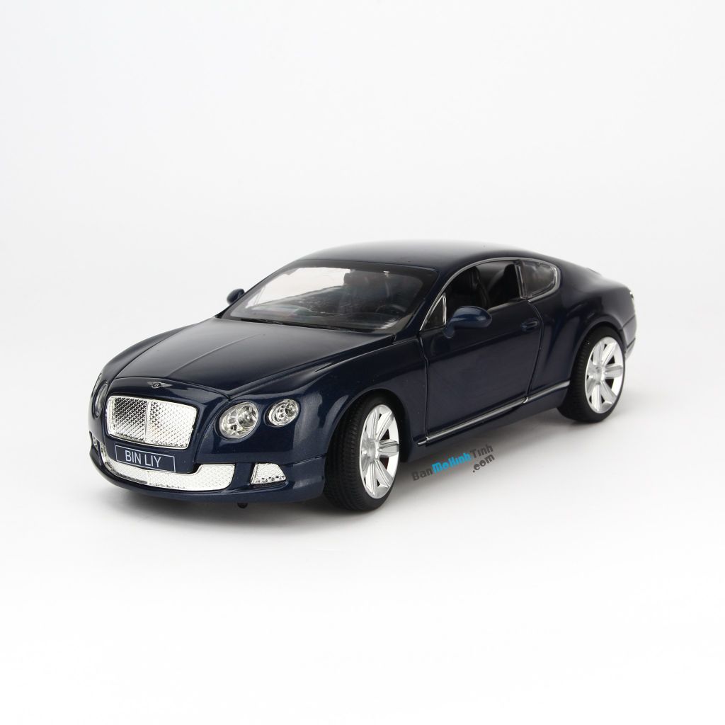 Mô hình xe thể thao Bentley Continental GT W12 1:24 Doublehorse Blue (1)