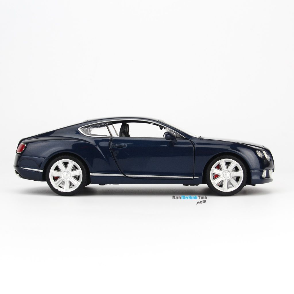 Mô hình xe thể thao Bentley Continental GT W12 1:24 Doublehorse Blue (3)
