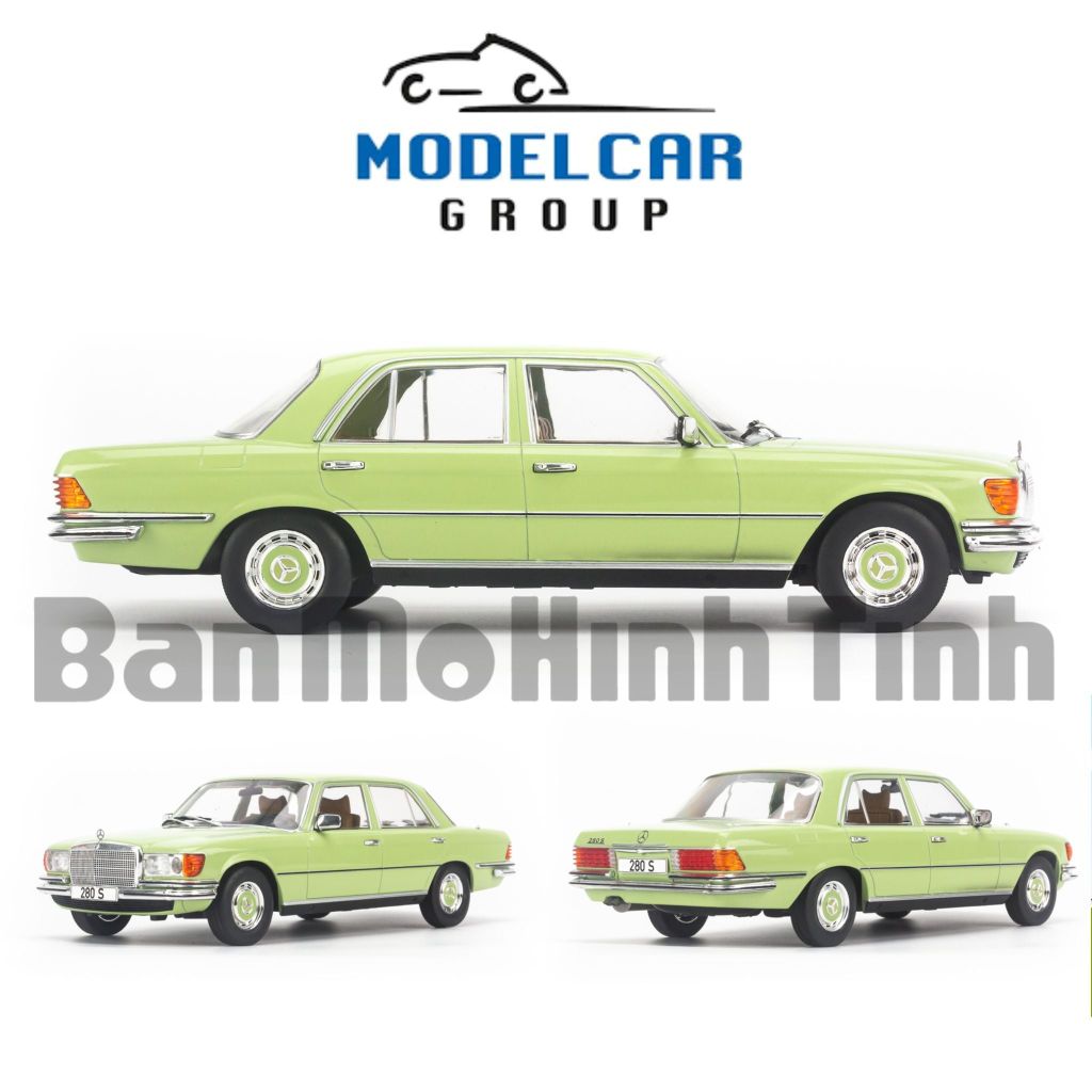 Mô hình xe Mercedes Benz 280S 1972 1:18 MCG