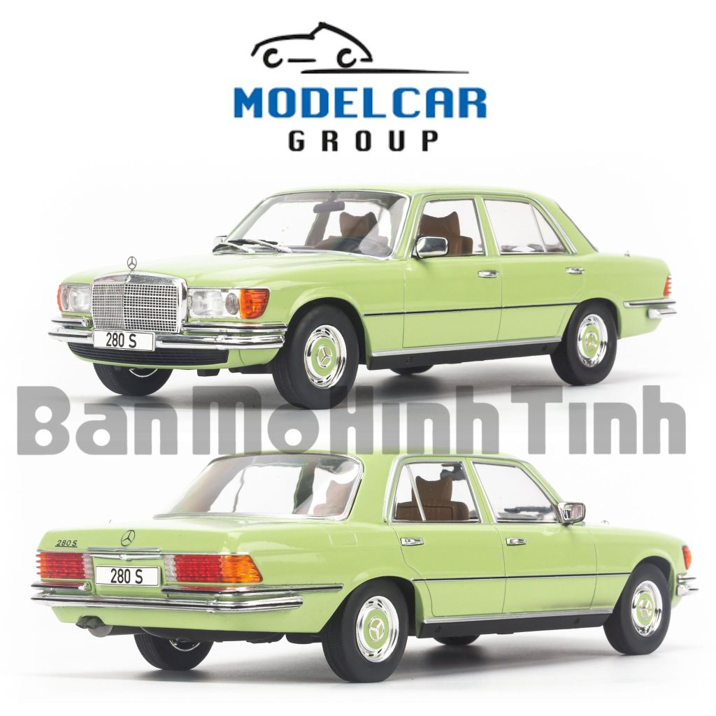 Mô hình xe Mercedes Benz 280S 1972 1:18 MCG