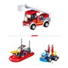 Bộ đồ chơi lắp ráp mô hình Xe Cứu Hoả Sluban