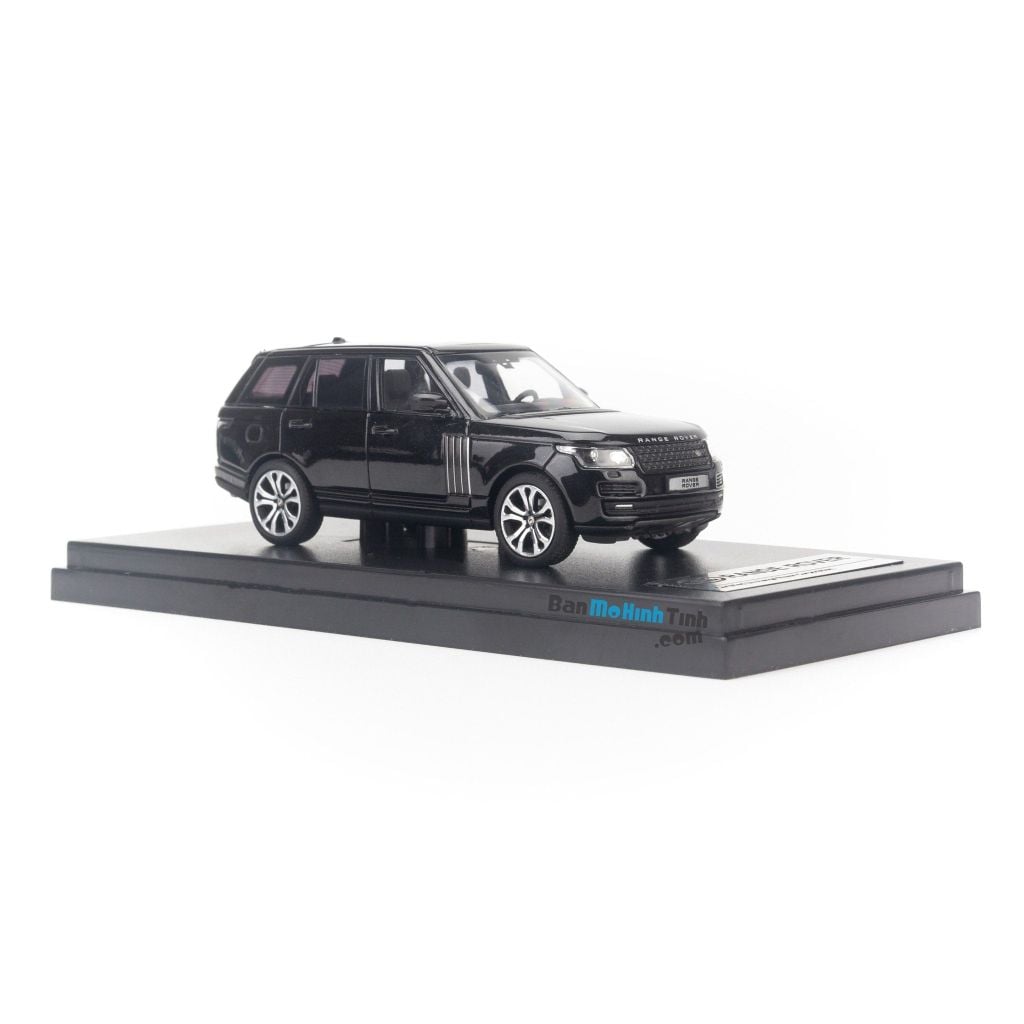 Mô hình xe suv Land Rover Range Rover Autobiography SV 1:64 LCD Black (2)