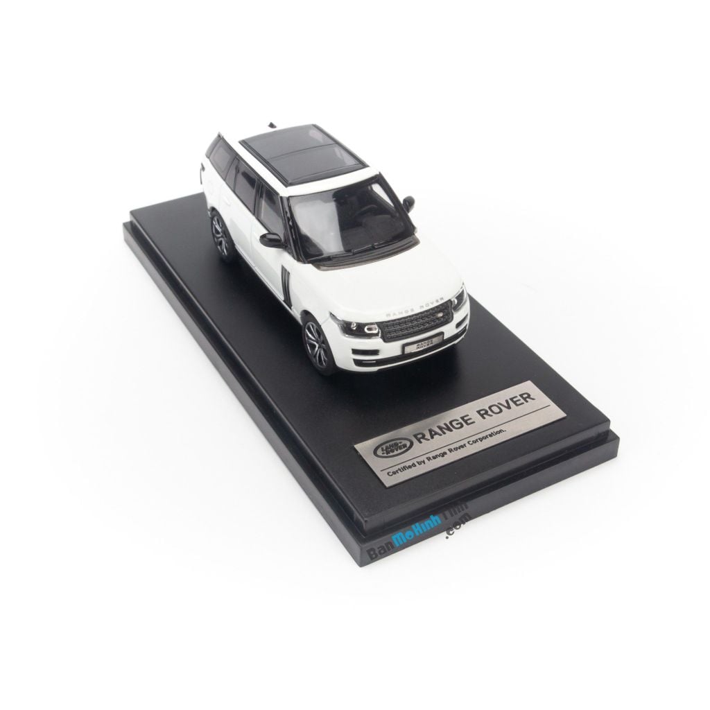 Mô hình xe suv Land Rover Range Rover Autobiography SV 1:64 LCD White (4)
