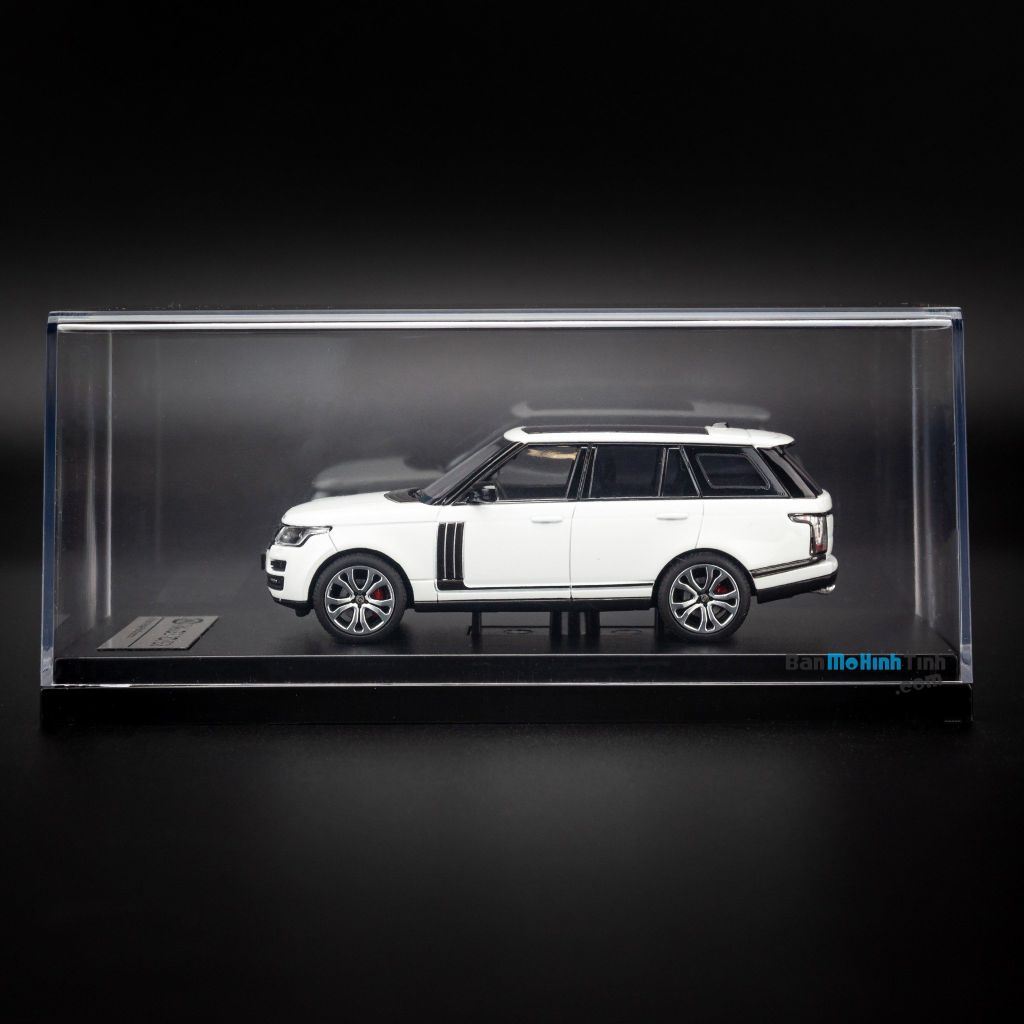 Mô hình xe suv Land Rover Range Rover Autobiography SV 1:64 LCD White (5)
