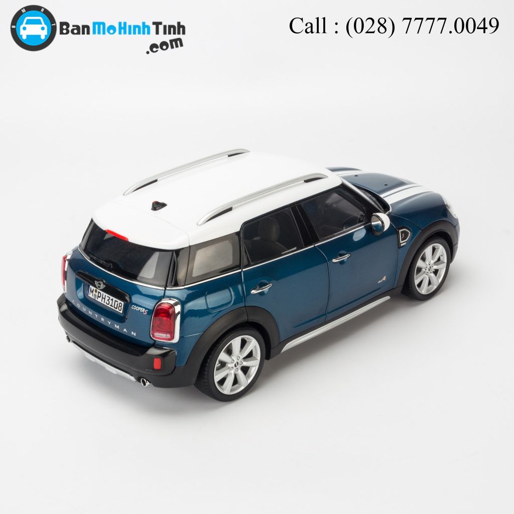 Mô hình xe Minicooper Countryman S Blue 1:18 Paragon