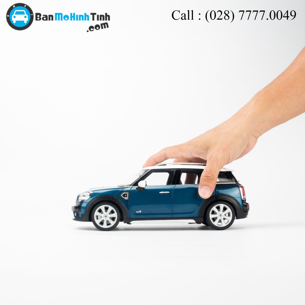 Mô hình xe Minicooper Countryman S Blue 1:18 Paragon