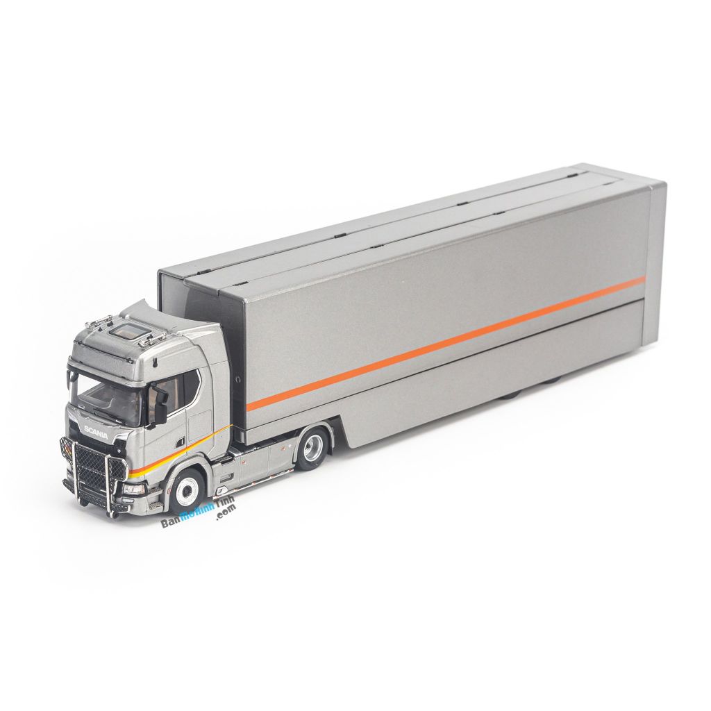 Mô hình xe tải Scania Double Deck Car Carrier Transporter 1:64 Kengfai