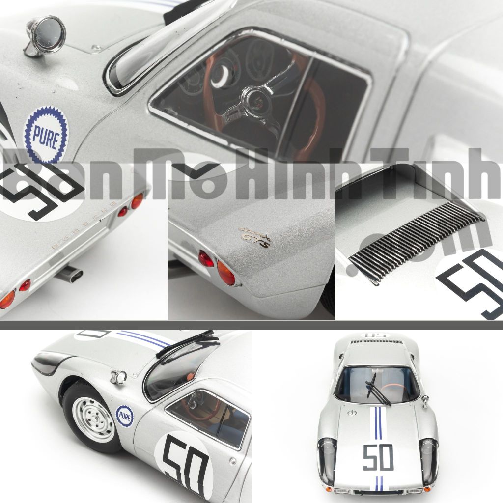 Mô hình xe Porsche 904 GTS American Challenge 1:18 Norev