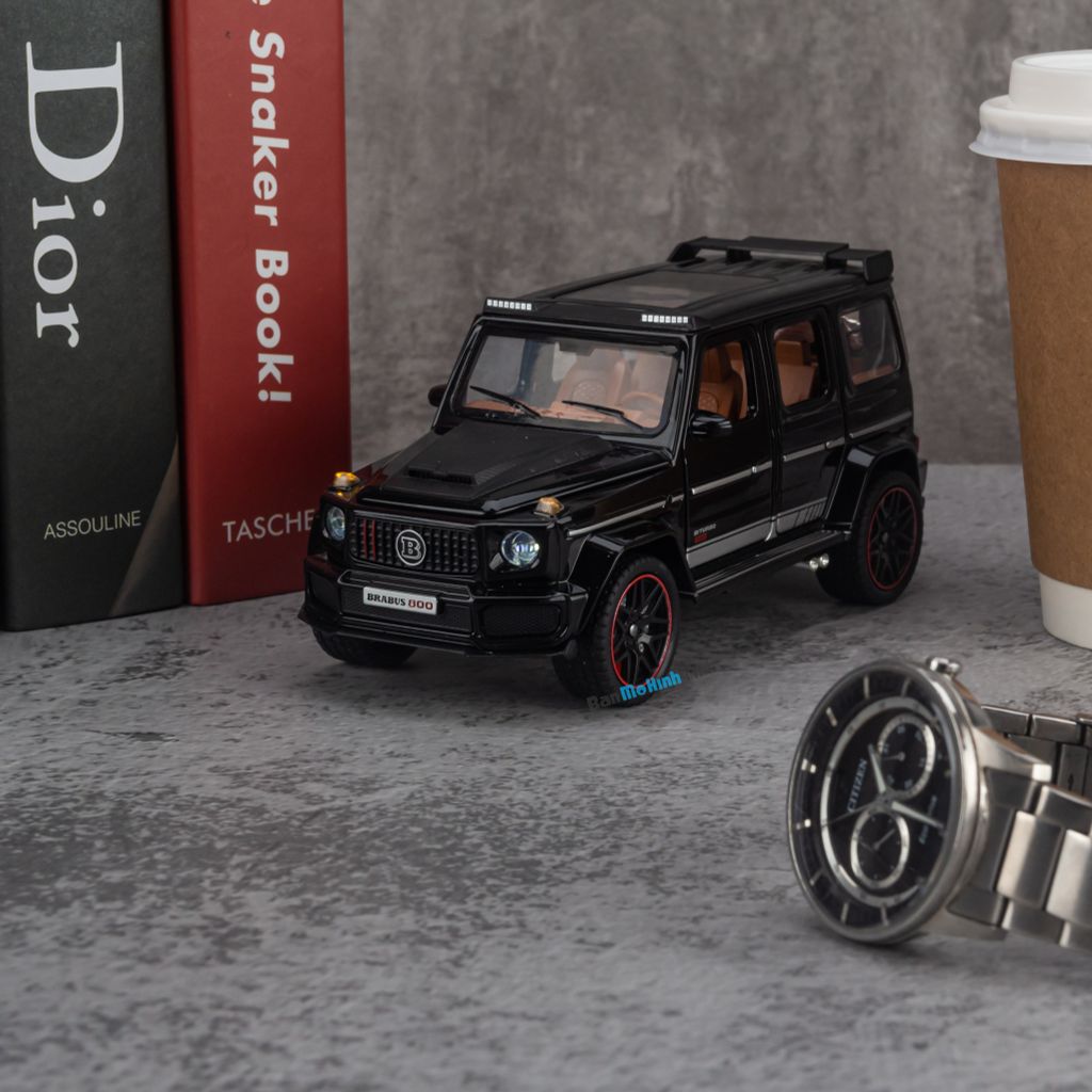 Mô hình xe Mercedes Brabus G800 1:32 Miniauto