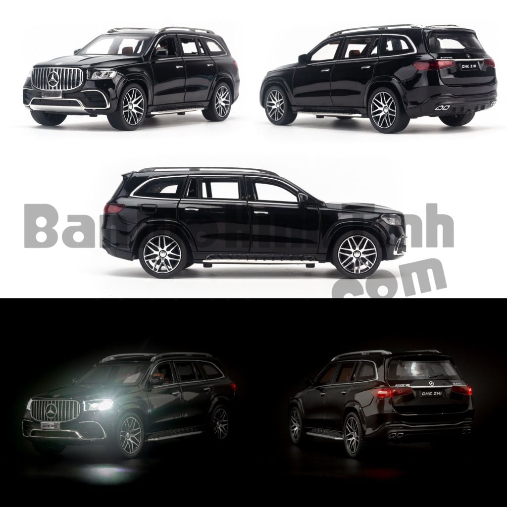 Mô hình xe Mercedes Maybach GLS63 AMG 1:24 Chimei