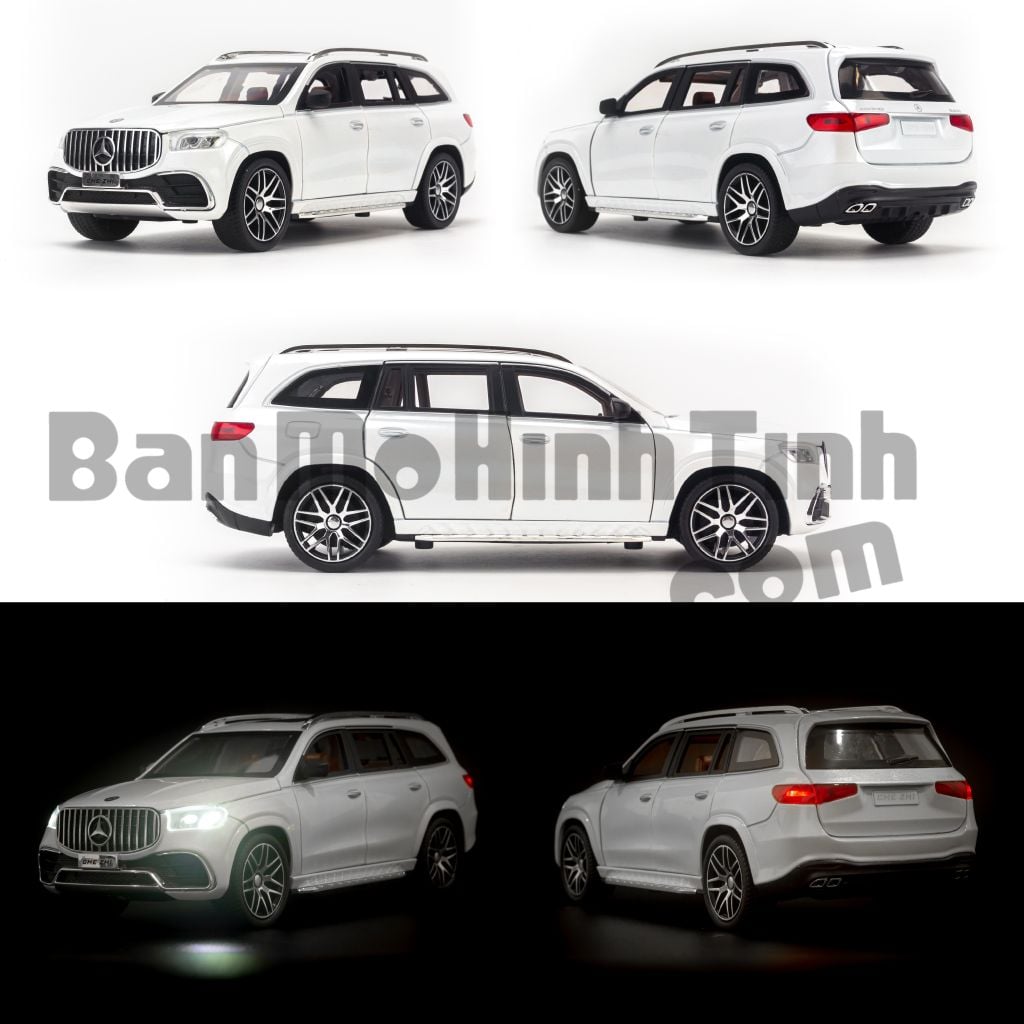 Mô hình xe Mercedes Maybach GLS63 AMG 1:24 Chimei