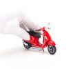 Mô hình xe Vespa GTS 125cc 2017 1:18 Welly Red (7)