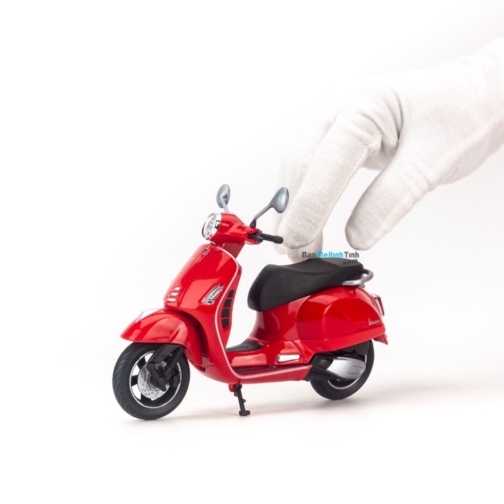 Mô hình xe Vespa GTS Super 2020 1:12 Welly