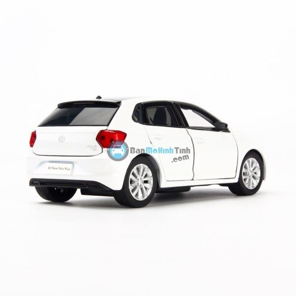 Mô hình xe Volkswagen New Polo Plus 1:32 Jackiekim